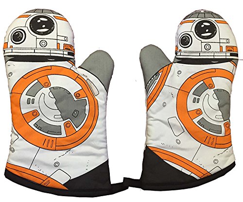 Algopix Similar Product 15 - Star Wars BB-8  Oven Mitts - Set of 2