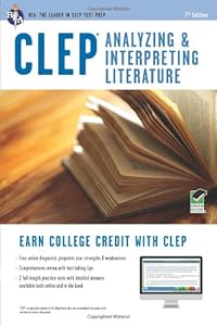 CLEP&reg; Analyzing &amp; Interpreting Literature Book + Online