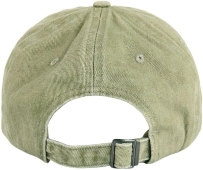 Unisex Baseball Cap 100% Cotton Fits Men Women Washed Denim Adjustable Dad Hat_voghion.com