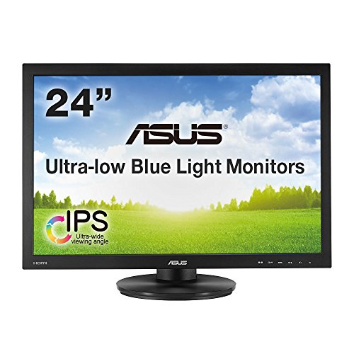 ASUS 24.1型 ( 16:10 ) WUXGAディスプレイ ( IPS / 広視野角178°/ 昇降・ピボット機能 / SRGBカバー/ HDMI×1,DVI×1,D-sub×1 / VESA / 3年保証 ) VS24AHL