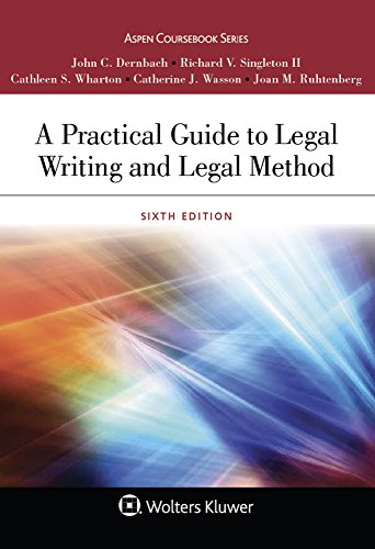 Algopix Similar Product 3 - A Practical Guide to Legal Writing and