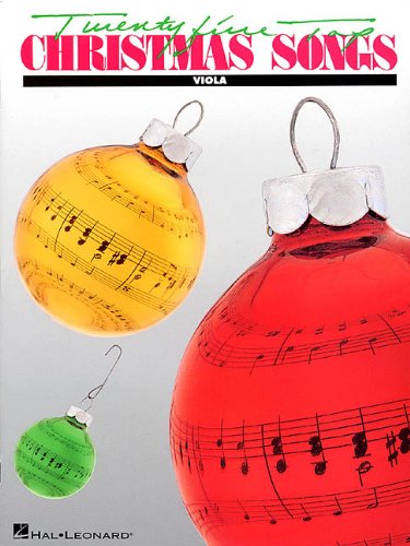 25 Top Christmas Songs - Viola by Hal Leonard Corp.