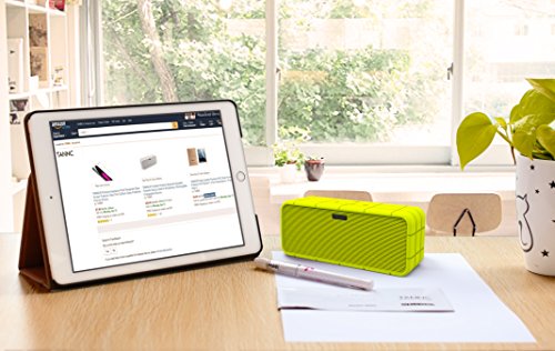 

TANNC Bluetooth Speaker, Portable Wireless Speaker, Rechargable Battery with Changeable Anti-slip Silicone Outer Shell and 3.5mm Audio Cable, Works for iPhone / MacBook / iPad / MP3 / Computers and Any Other Bluetooth Enabled Device