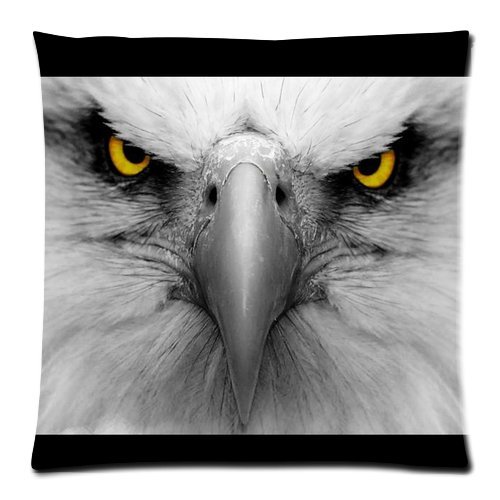 

Generic Eagle Zippered Pillowcase 20-inch By 20-inch (Twin Sides)