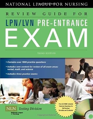 Review Guide for LPN/LVN Pre-Entrance Exam, 3rd Edition