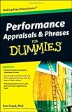 Performance Appraisals and Phrases For Dummies (For Dummies (Lifestyles Paperback))