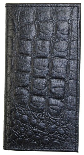 New High End Marshal Leather Checkbook Cover Case #156-CR