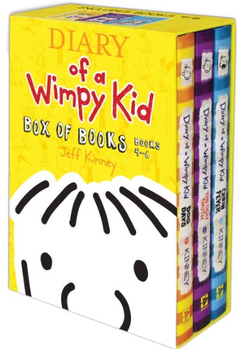 Diary of a Wimpy Kid Box of Books by Jeff Kinney