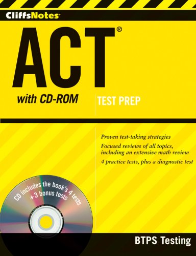 CliffsNotes ACT with CD-ROM by Inc. ACT