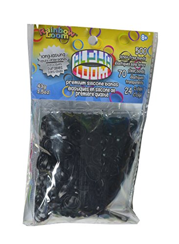 NEW! Original Rainbow Loom Alpha bands- Black