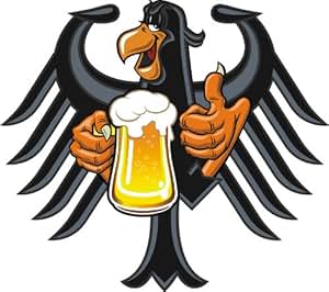 Deutschland Hoodie Herren - EM WM Fan Pullover Mit Bundesadler & 4 Sternen