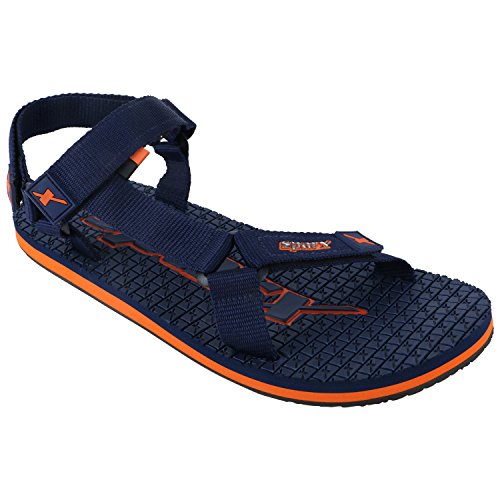 Buy Sparx Men's SS444G Series Blue Orange Synthetic Casual Floater