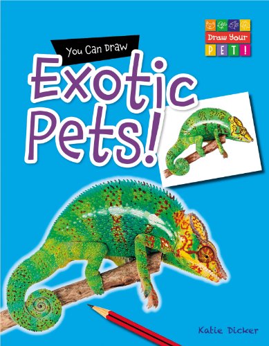 You Can Draw Exotic Pets! by Katie Dicker