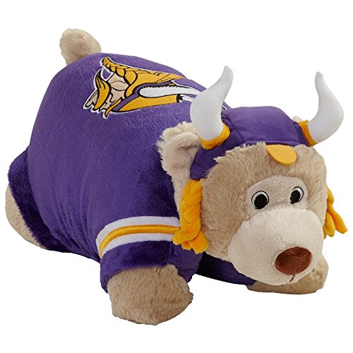 NFL Minnesota Vikings Mini Pillow Pet, Medium, Purple