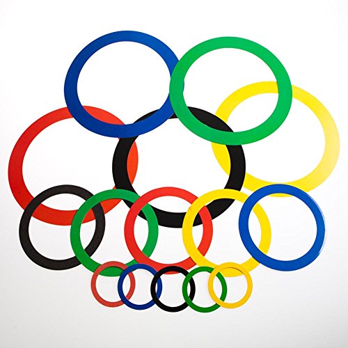 Sports Party Rings, 15 Pieces