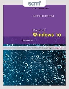 Bundle: New Perspectives Microsoft Windows 10: Comprehensive, Loose-Leaf Version+ SAM 365 & 2016 Assessments, Trainings, and Projects with 2 MindTap Reader Printed Access Card by Lisa Ruffolo