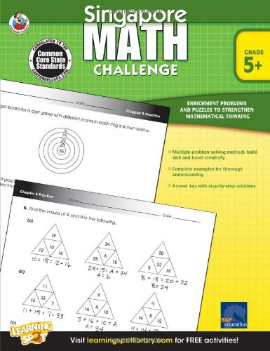 Singapore Math Challenge, Grades 5 - 8