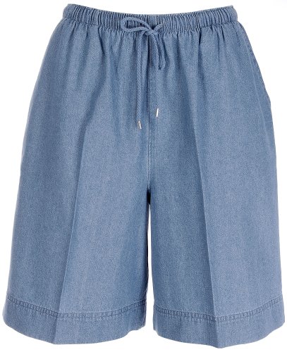 Coral Bay Drawstring Denim Shorts