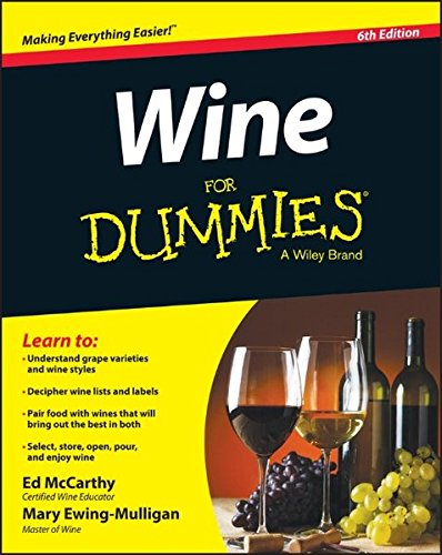 Wine For Dummies by Ed McCarthy