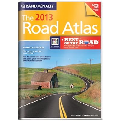 USA, Gift Road Atlas, 2013 (Rand Mcnally Road Atlas United States/ Canada/Mexico (Vinyl Covered Edition)) (Rand McNally Road Atlas (Vinyl Covered))