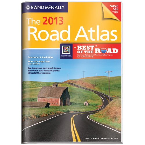 USA, Gift Road Atlas, 2013 (Rand Mcnally Road Atlas United States/ Canada/Mexico (Vinyl Covered Edition)) (Rand McNally Road Atlas (Vinyl Covered)) by Rand McNally and Company
