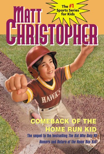 Comeback of the Home Run Kid (Matt Christopher Sports Fiction) by Matt Christopher