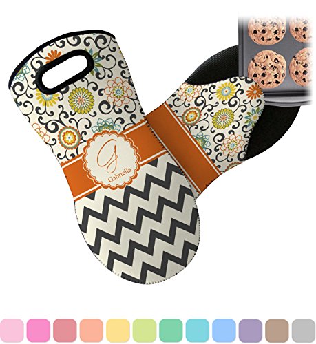 

Swirls, Floral & Chevron Neoprene Oven Mitt