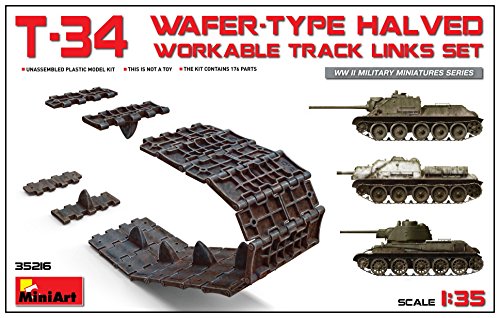 Algopix Similar Product 4 - Miniart 135 T34 Wafer Type Halved