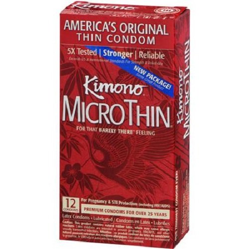 Mayer Laboratories, Kimono Condom, Micro Thin, 12 Ct 