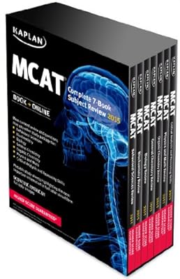Kaplan Mcat Review Complete 7-book Set Created for Mcat 2015.