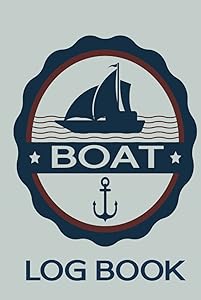 Boat Log Book: Cruise Journal, Marine Hardcover by Gallon Studio