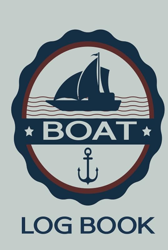 Boat Log Book: Cruise Journal, Marine Hardcover by Gallon Studio