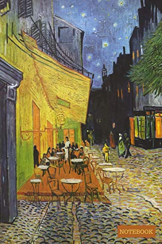 Algopix Similar Product 14 - Van Gogh Notebook Cafe Terrace at