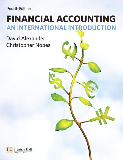 Financial Accounting: An International Introduction by David Alexander