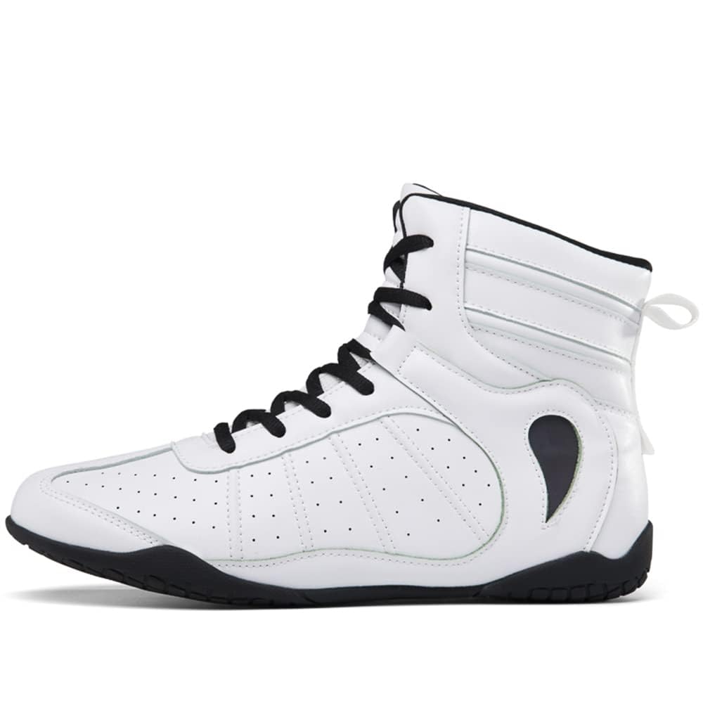 Mens Womens Boxing Boots Fashion Boxers Fitness Sneakers Breathable Sparring Trainers Mesh Wrestling Athletic Shoes_vogvips.com