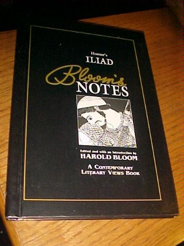 Homer's Iliad (Blm's Notes) (Bloom's Notes) by Harold Bloom