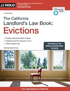 California Landlord's Law Book, The: Evictions: Evictions