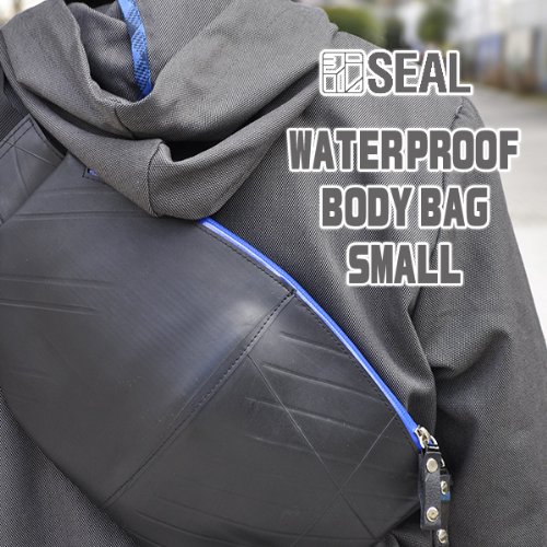 【+SEAL+%2F+シール+】+WATERPROOF+ボディバッグ+Sサイズ+OLCI+コラボモデル+（+斜めがけ+ショルダーバッグ+廃+タイヤチューブ+ワンショルダー+）