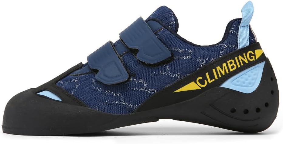 Mens Youth Wall Climbing Shoes, Non-Slip Lightweight Bouldering Sport Sneaker Breathable Rock Climbing Shoes For Adult_vogvips.com