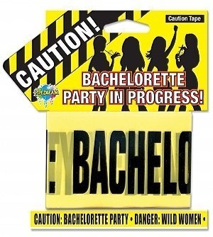 

Bachelorette Party Caution Tape (Package Of 2)