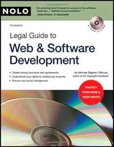 Legal Guide to Web & Software Development (book with CD-Rom) by Stephen Fishman
