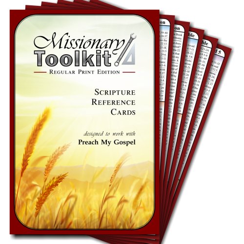Missionary Toolkit - English - For Regular Print Scriptures