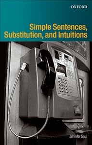 Simple Sentences, Substitution, and Intuitions by Jennifer M. Saul