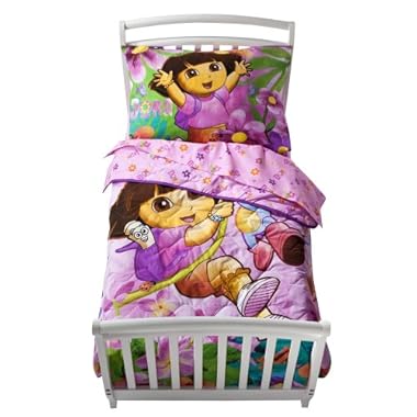 Product Image Dora Jungle Fun Toddler Bedding Set - Pink