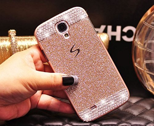 

Galaxy S4 Case ,LA GO GO(TM) Beauty Luxury Diamond Hybrid Glitter Bling hard Shiny Sparkling with Crystal Rhinestone Cover Case for Samsung Galaxy S4 i9500 - Retail Packaging