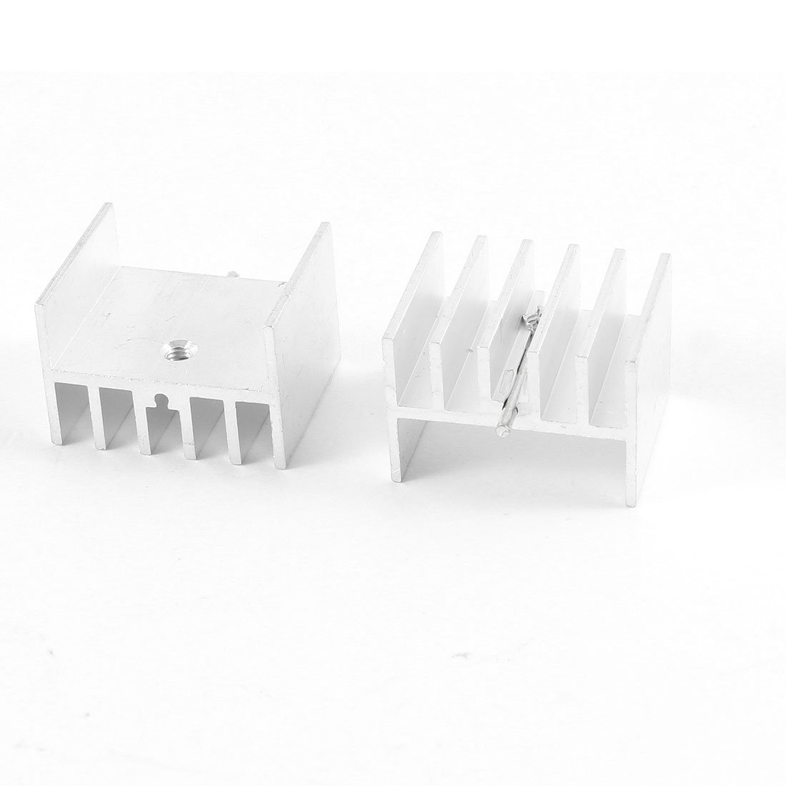 

2 Pcs 24mm x 20mm x 16mm Heatsink Heat Dissipation Aluminium Cooling Fin