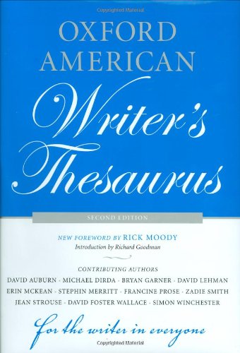 Oxford American Writer's Thesaurus by Oxford University Press
