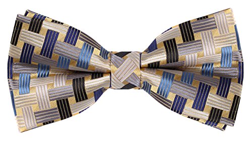 Flora&Fred Handmade Jacquard Woven Designer Bow Tie