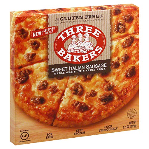 Algopix Similar Product 8 - THREE BAKERS PIZZA THIN GF SWT ITAL SS