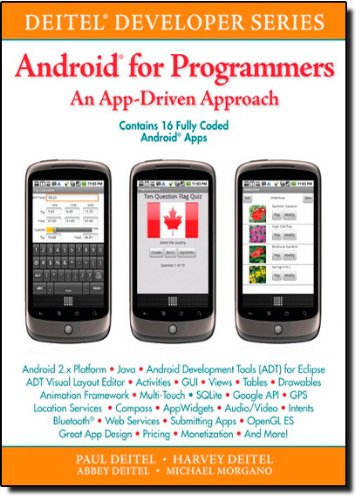 Android for Programmers: An App-Driven Approach (Deitel Developer Series) by Paul J. Deitel
